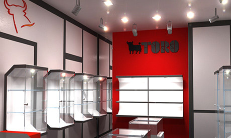 Interior design for Toro shop Madrid 2013